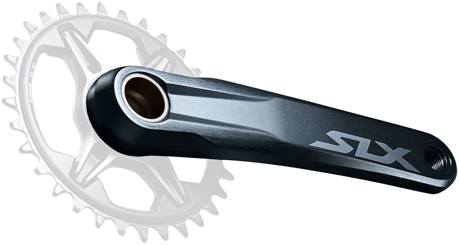 Shimano SLX FC-M7100-1 165mm 12-Speed Hollowtech II Crankset Black