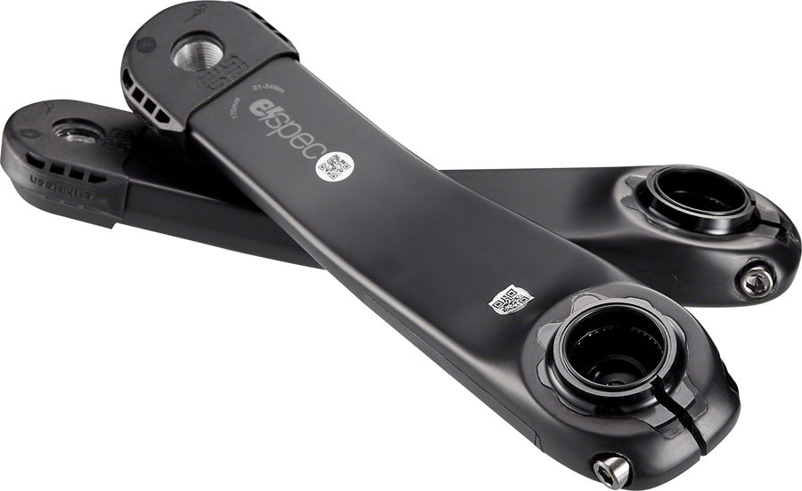 e*thirteen e*spec Race Carbon Ebike Crank Arm Set 165mm Crankset Black