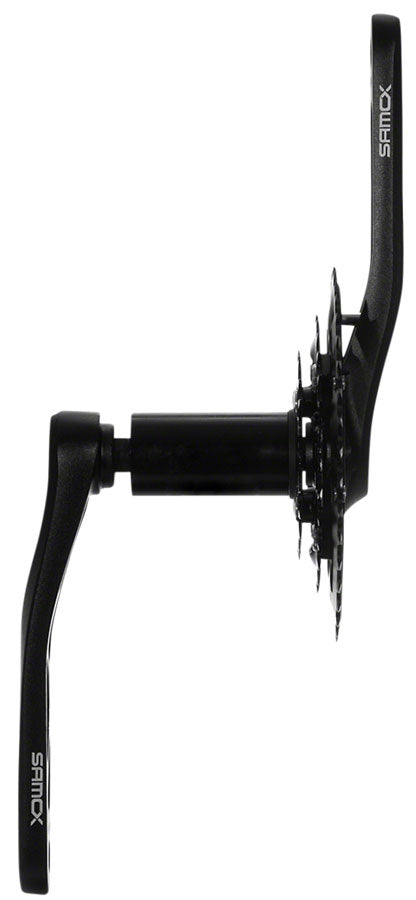 Samox X3s Crankset - 175mm, 9/10 Speed, 40/30/22t, 96/64 BCD, JIS Square Taper Spindle Inferface, Black