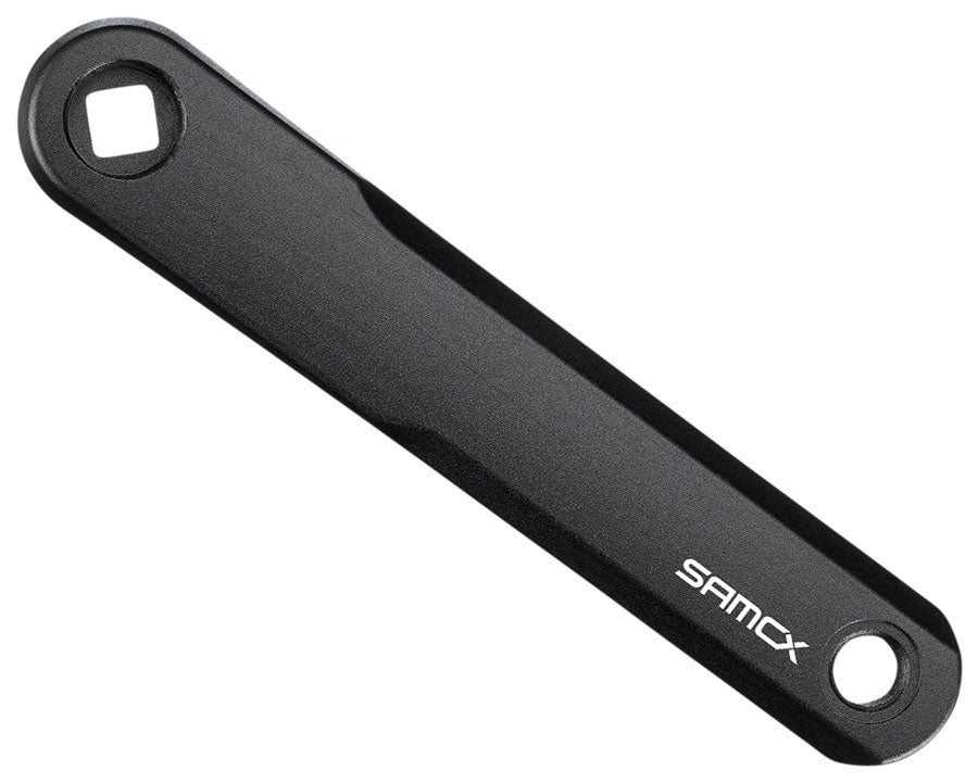 Samox E3 SH Ebike Crank Arm Set - 160mm, JIS Square Taper, 5mm offset, Black