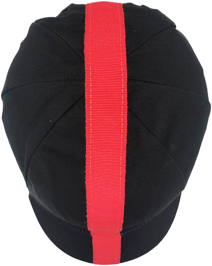 Cinelli Columbus Ingegneria Ciclistica Cycling Cap - Black/Red, One Size
