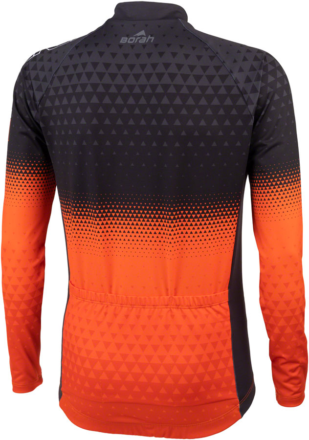 45NRTH Last Light Thermal Longsleeve Jersey - Orange, Black, Men's, Small