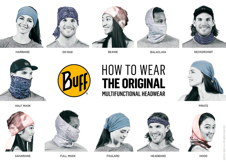 Buff Coolnet UV+ MultiFunctional Headwear - Santana Red, One Size