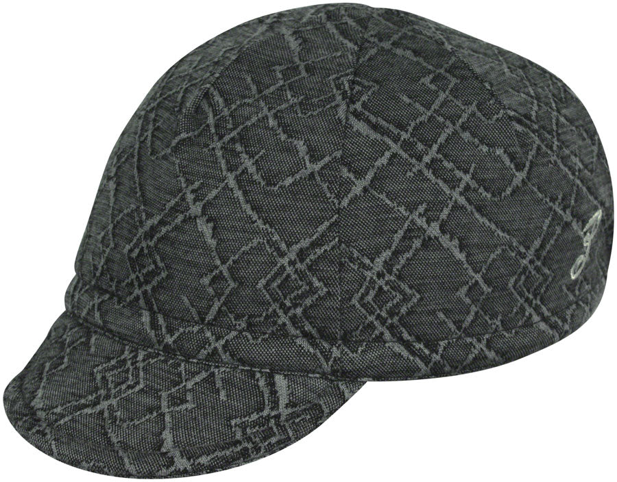 Pace Sportswear Merino Wool Euro Cycling Cap - Diamond, One Size