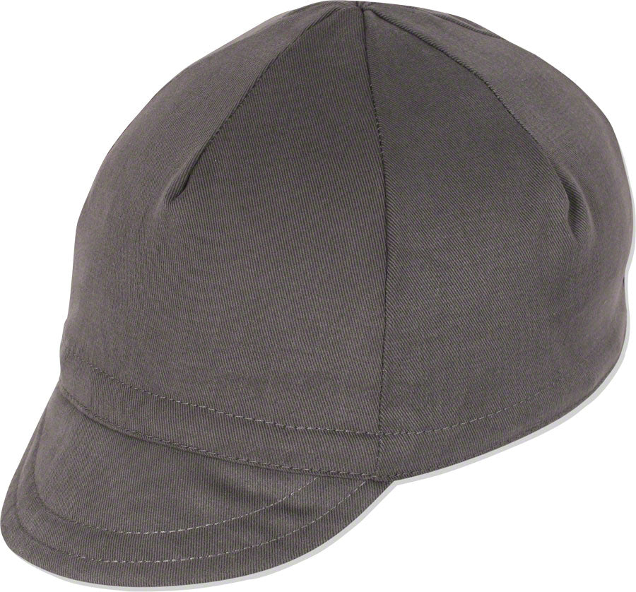 Pace Sportswear Euro Soft Bill Cycling Cap: Graphite, XL