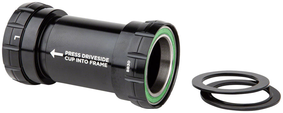 Cane Creek Hellbender 70 Bottom Bracket BB30 BB30, 30 mm 7 mm, 68 mm, 73 Black