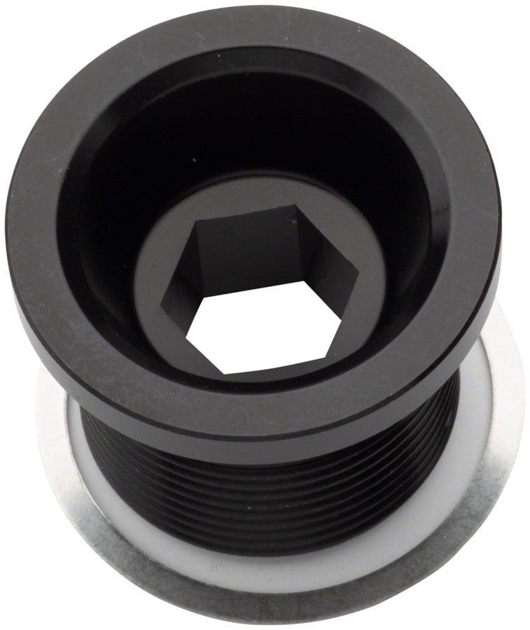 RaceFace CINCH Crank Bolt and Washer Set - M18x15, Gloss Black