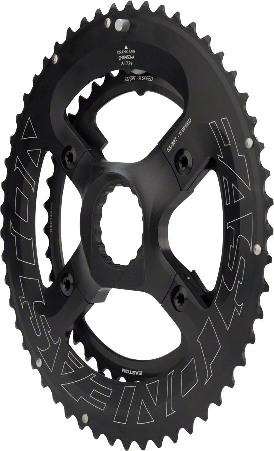 Easton CINCH Spider and Chainring Assembly for EC90 SL Crank - 52/36t, 11-Speed, Black