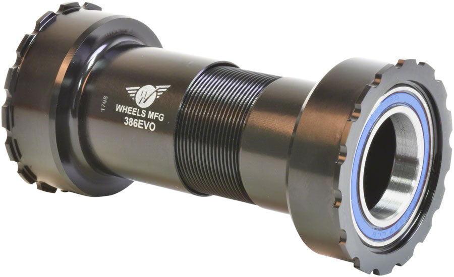 Wheels Manufacturing 386 EVO Thread Together Bottom Bracket 386EVO Black