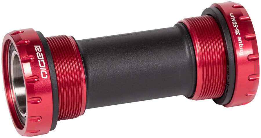Radio Raceline External Euro - 24mm Red Bottom Bracket BSA 24 mm 68 mm, 73 Red