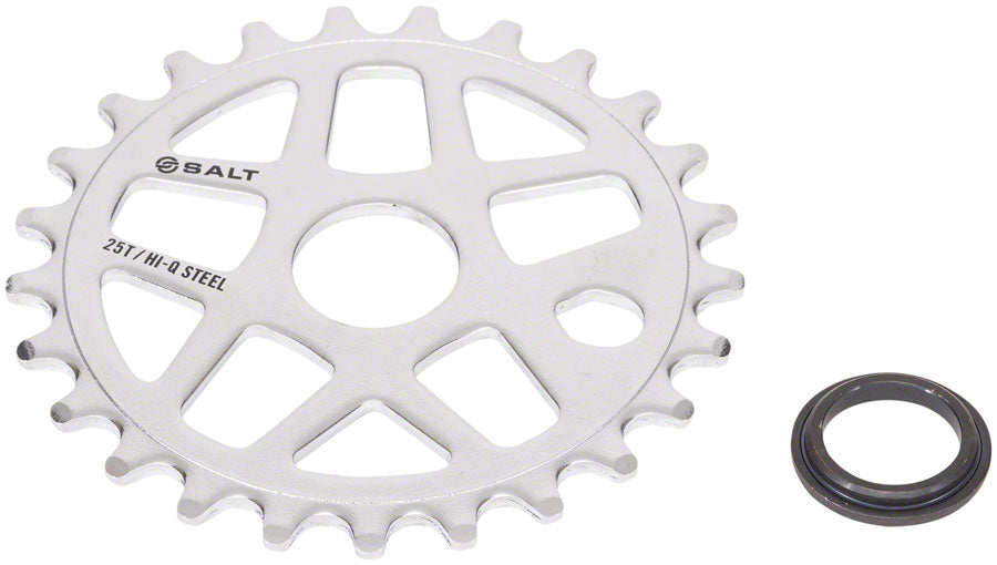 Salt Gateway Steel Sprocket - 25t, Chrome
