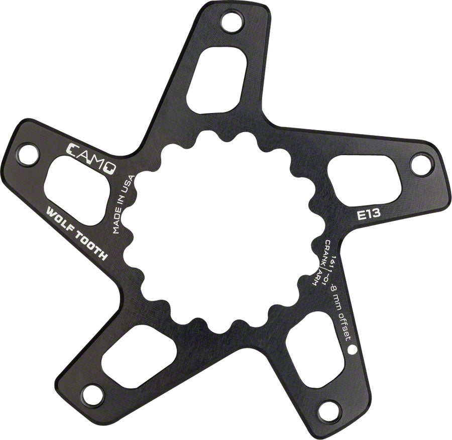 Wolf Tooth CAMO E13 Direct Mount Spider - M8 for Crankset