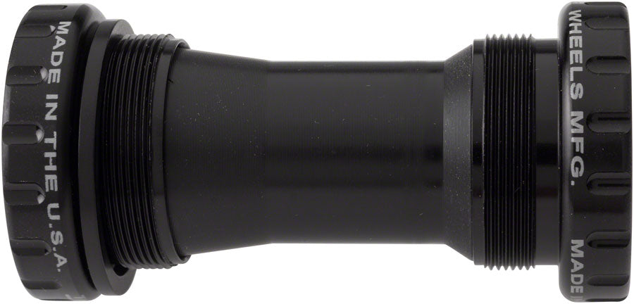 Wheels Manufacturing BSA Bottom Bracket BSA, Threaded Hollowtech II 68 mm Black