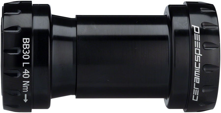 Ceramicspeed BB30 Bottom Bracket BB30 Hollowtech II, BB30, 24 mm 68 mm Black