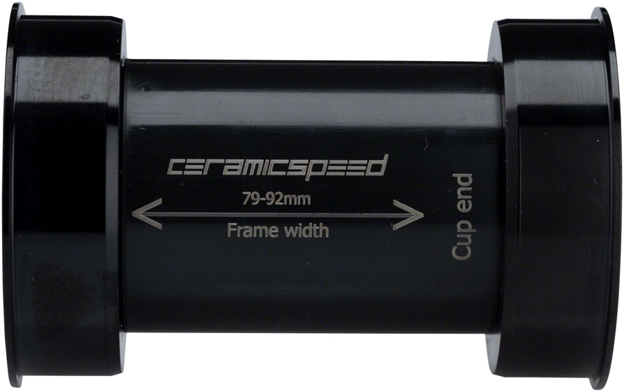 Ceramicspeed EVO386 Bottom Bracket 386EVO Hollowtech II, 24 mm Black