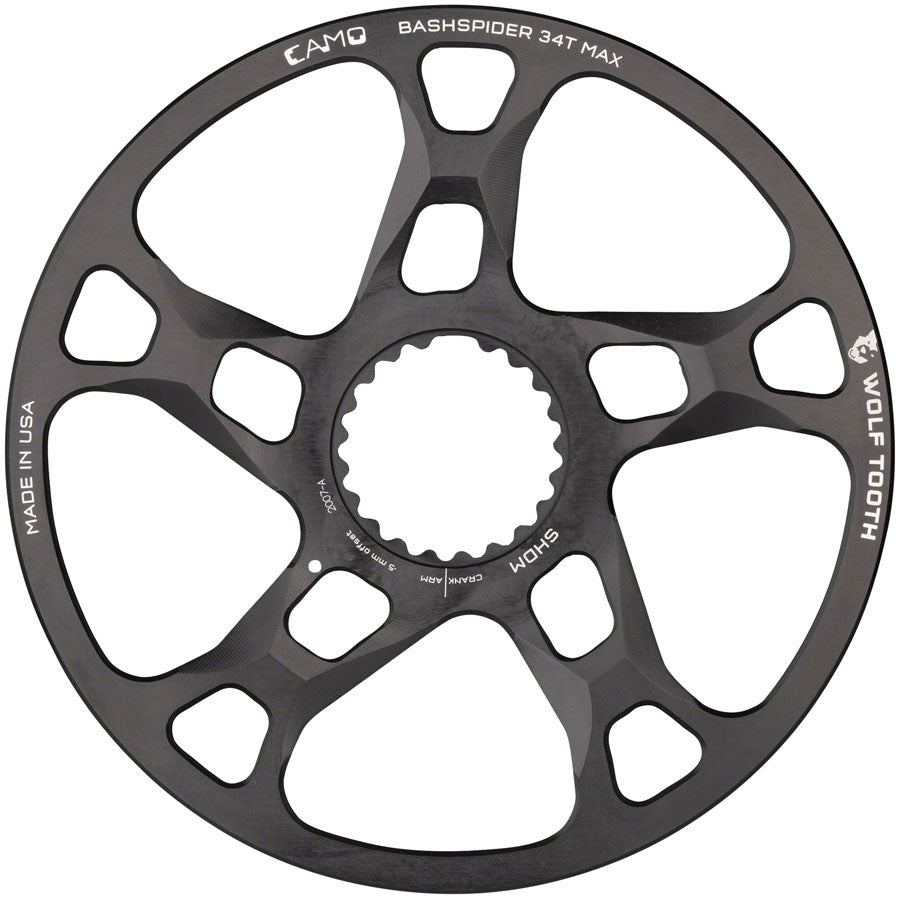 Wolf Tooth NotSpecified 28T 1-Speed Crankset Black