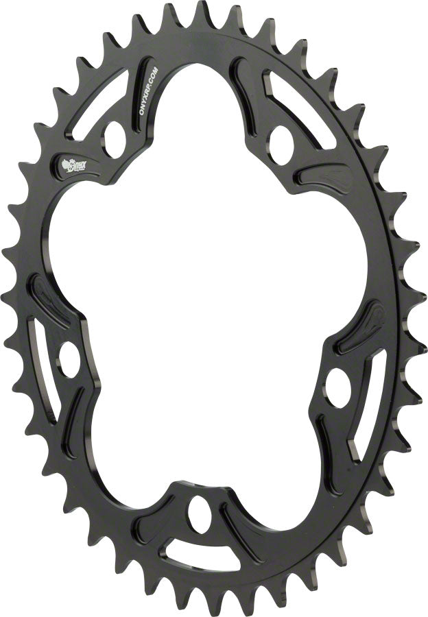 Onyx 5 Bolt Chainring: 39t, Black