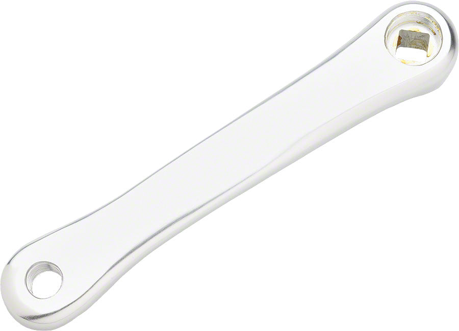 Sugino RD2 170m Left Square Taper Crank Arm: 170mm Square Taper Crankset Silver