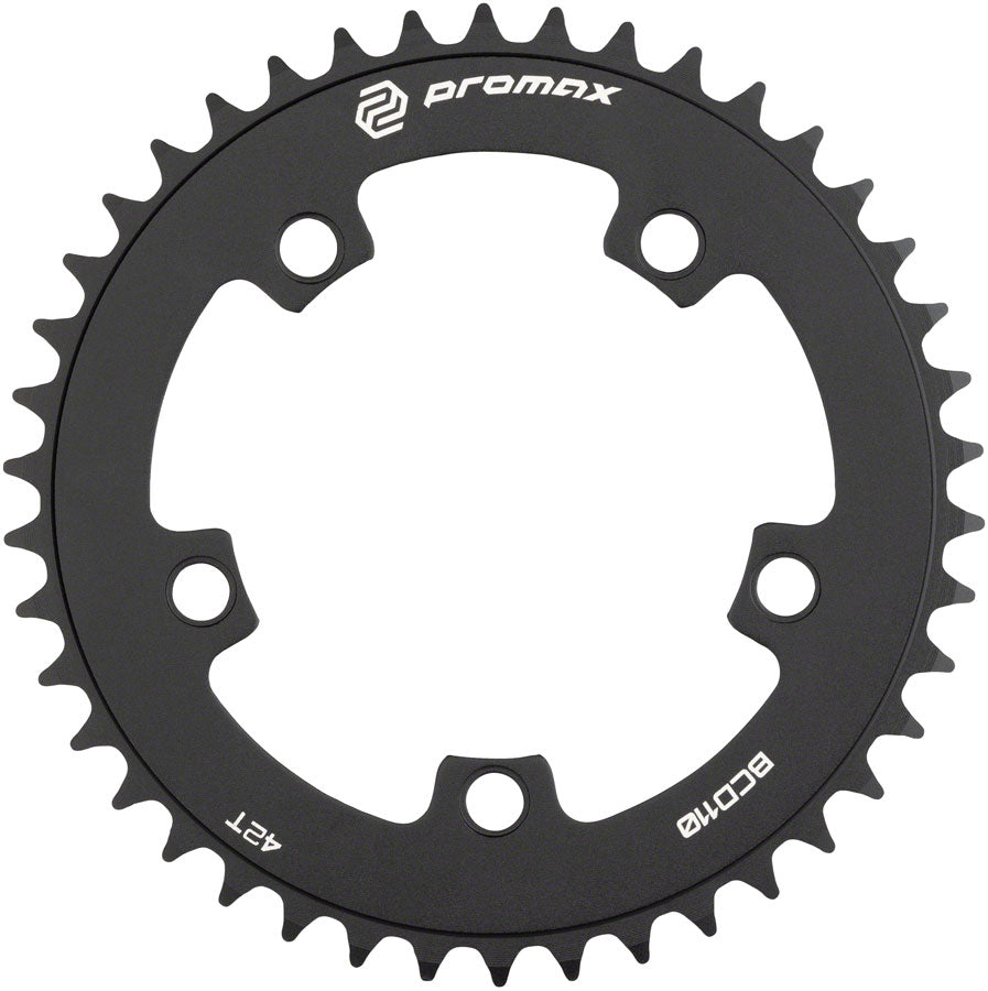 Promax 5-Bolt Chainring - 42t, 110 BCD, Black
