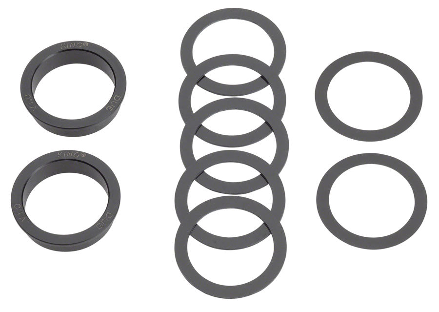 Chris King ThreadFit T47 30i Bottom Bracket with Fit Kit 1 - T47, For DUB, Black
