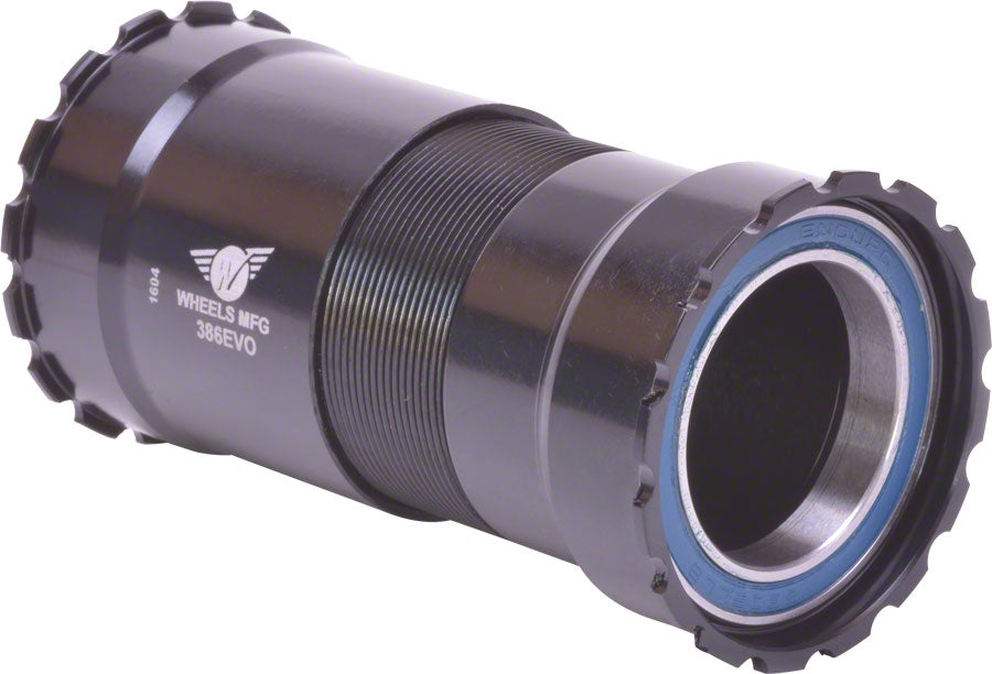 Wheels Manufacturing 386 EVO Thread Together Bottom Bracket BBRight, Black