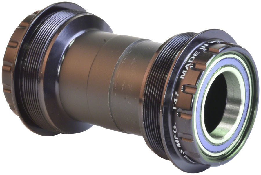 Wheels Manufacturing T47 Outboard Bottom Bracket T47, BSA, Threaded Black