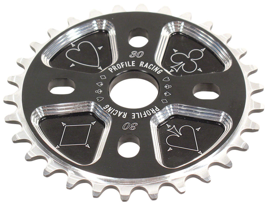 Profile Racing Blackjack Sprocket - 30t, Black