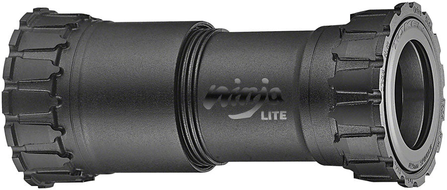 Token Ninja Lite BB38629P Press Fit Thread Together Bottom Bracket -  BB386/BB392, SRAM DUB, Black