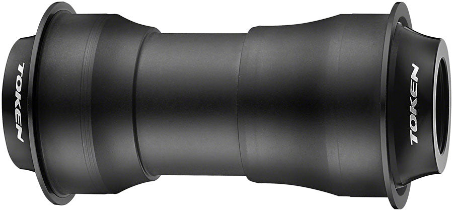 Token Press-Fit Bottom Bracket PF30, Press Fit Hollowtech II 68 mm, 73 mm Black