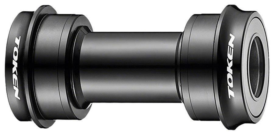 Token BB30A2R Press Fit Bottom Bracket - BB30A (Cannondale), Shimano HollowTech II, Black