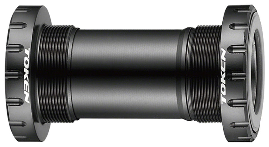 Token Threaded Bottom Bracket BSA, 386EVO, Threaded 92 mm, 12 mm Black