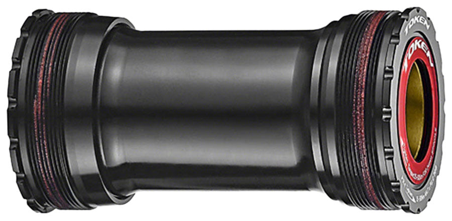 Token Threaded Bottom Bracket T47, Threaded SRAM GXP 92 mm Black