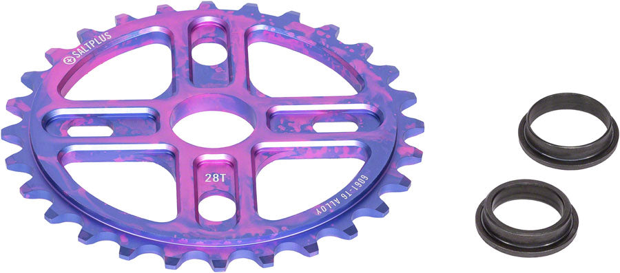 Salt Plus Manta Sprocket - 28t, Nebula Purple