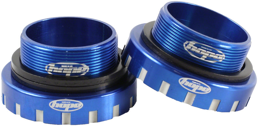 Hope Threaded Bottom Bracket BSA, 386EVO, Threaded SRAM DUB, 30 mm 68/73 Blue
