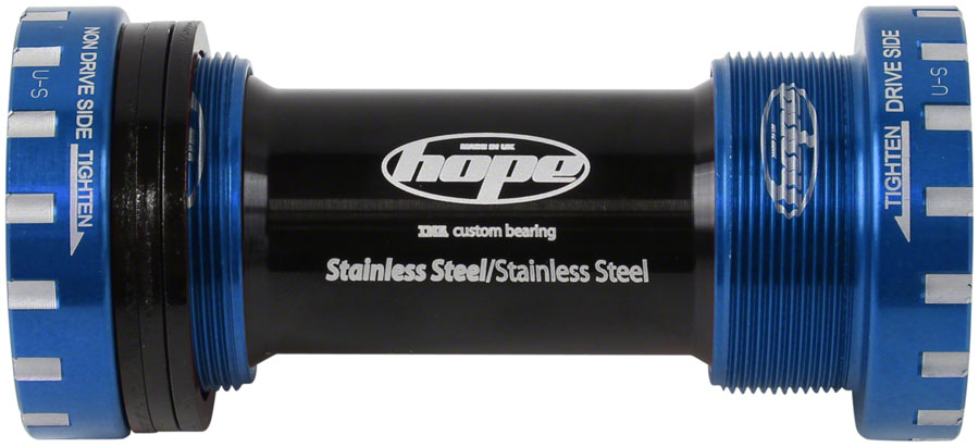 Hope Threaded Bottom Bracket BSA, Threaded SRAM GXP, Hollowtech II, 24 mm Blue