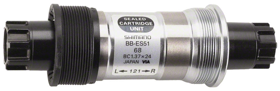 Shimano BB-ES51 Bottom Bracket BSA Octalink 68 mm, 121 mm Black