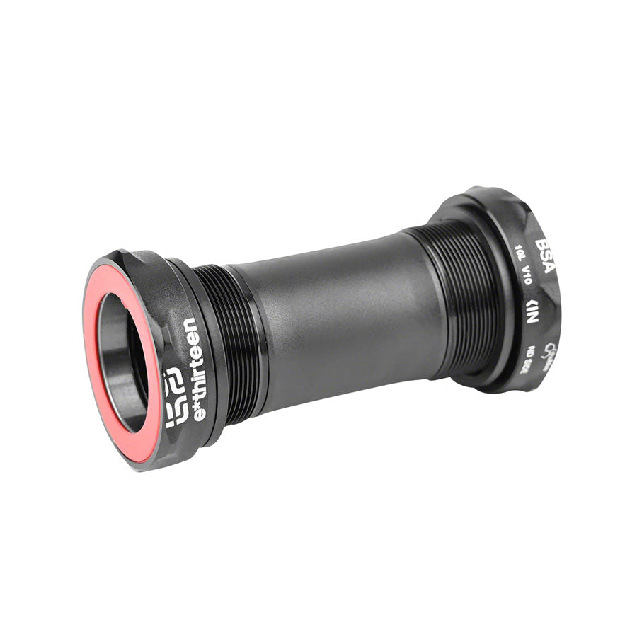 E*thirteen Threaded Bottom Bracket BSA, BB30, Threaded BB30, 30 mm 68 mm Black