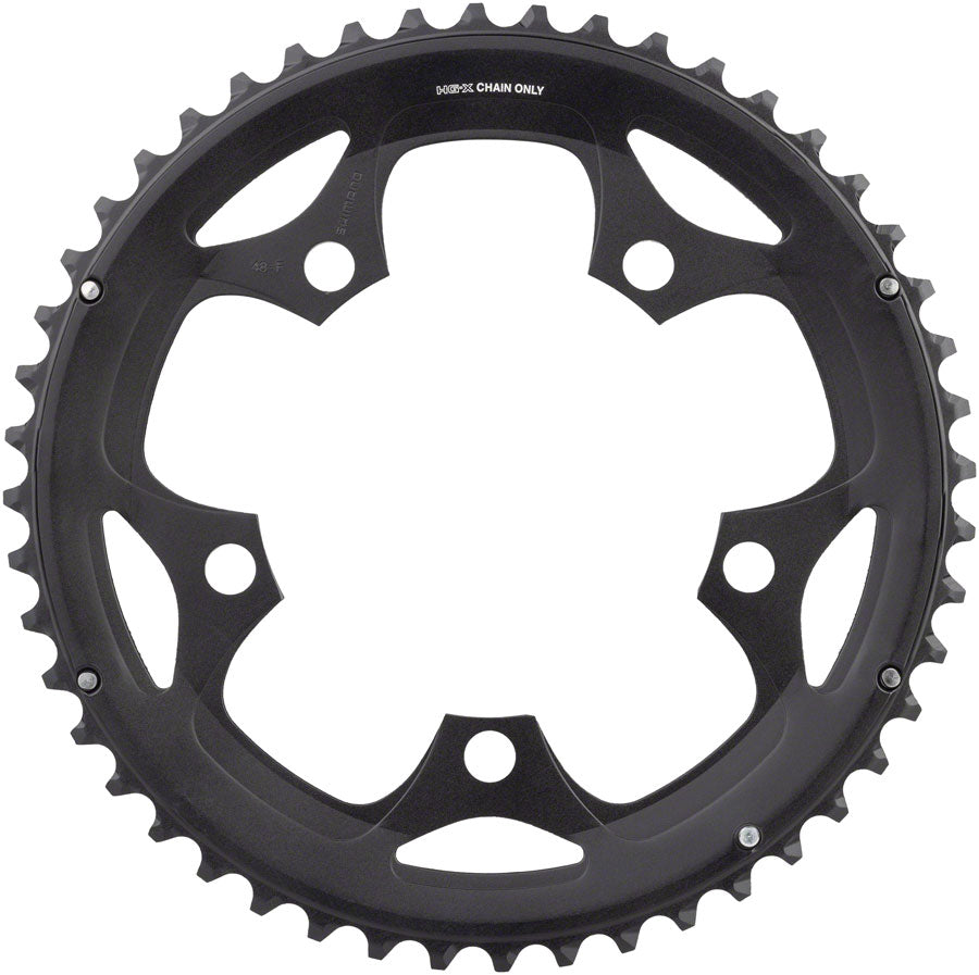 Shimano FC-R460 Chainring - 48t, 5-Bolt, 110 BCD, Black