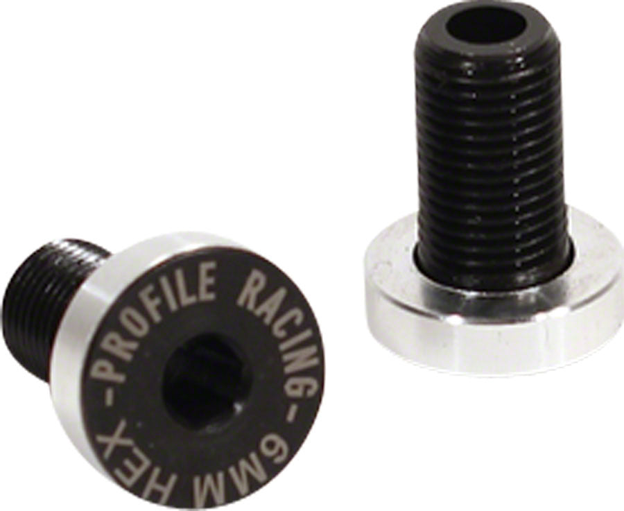 Profile Racing Flush Mount Crank Bolts for GDH Spindle, w/Washers