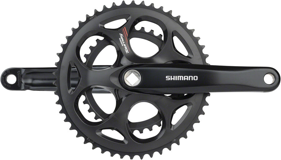 Shimano Tourney FC-A070 170mm 50/34T 7/8-Speed Square Taper Crankset Black