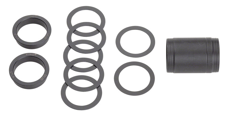 Chris King ThreadFit 30 Bottom Bracket with Fit Kit 2 - English, For DUB Road, Red