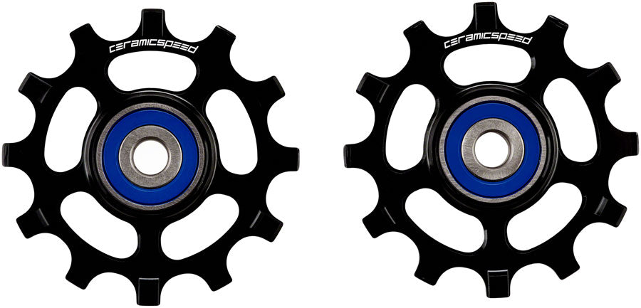 CeramicSpeed Pulley Wheels for Shimano 11-Speed - 12 Tooth Narrow Wide, Coated