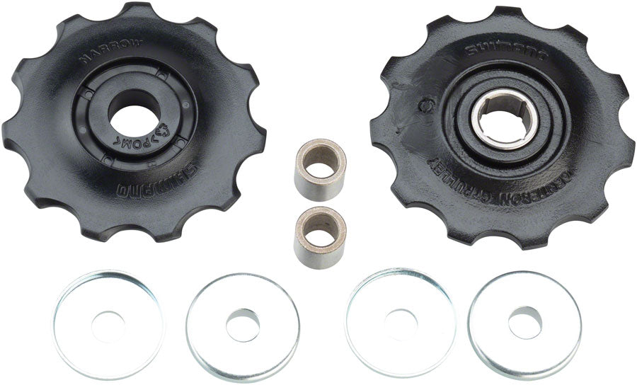 Shimano 9-Speed Rear Derailleur Pulley Set - Compatible with RD-M370, RD-R3000, RD-M2000, RD-T4000, RD-M3000, RD-M3100, RD-M4000