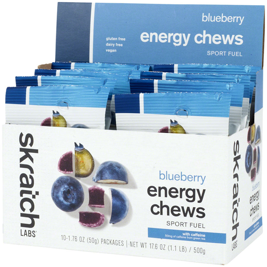 Skratch Labs Sport Energy Chews Orange - Box of 10 Pouches 