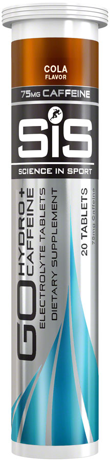 SIS Science in Sport Nutrition GO Hydro + Caffeine Tablets - Cola