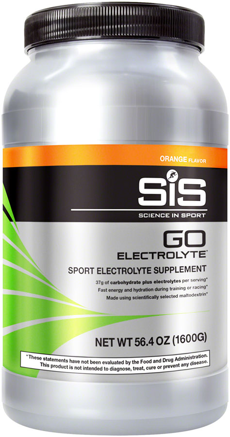 SIS Science in Sport Nutrition GO Electrolyte Drink Mix Powder - Orange, 1.6kg
