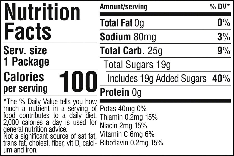 Jelly Belly Sport Beans: Fruit Punch, Box of 24