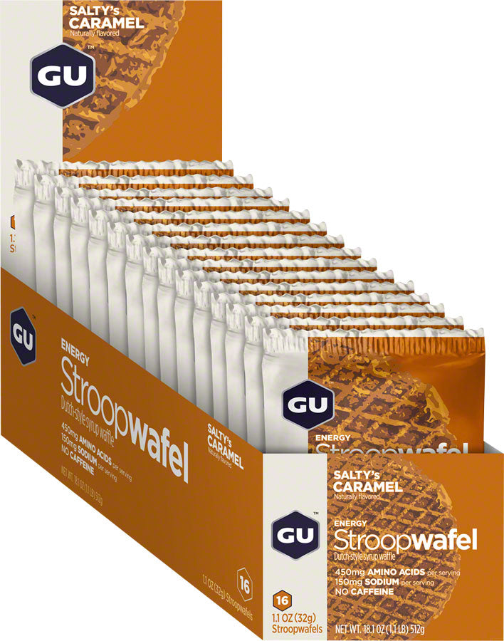 GU Energy Stroopwafel Caramel Coffee Sports Nutrition Waffle, Caffeine Included, And Kosher Dairy, On-The-Go Energy For Any Workout, 16 Count - View #5