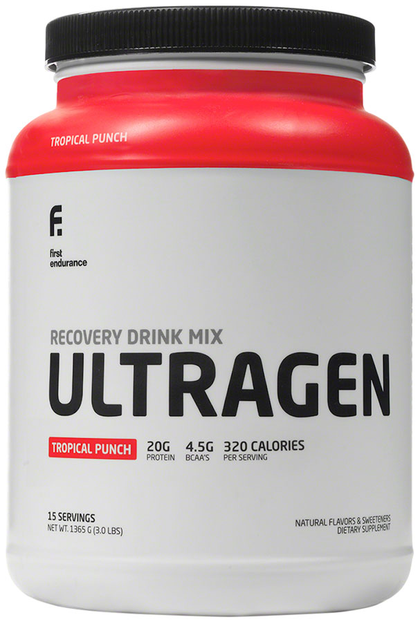 First Endurance Ultragen Recovery: Tropical Punch 15 Serving Canister