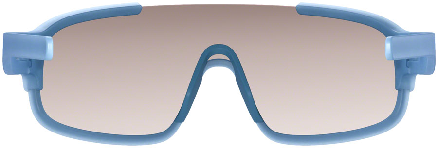 POC Crave Clarity Sunglasses - Basalt Blue/Brown, Silver Mirror Lens